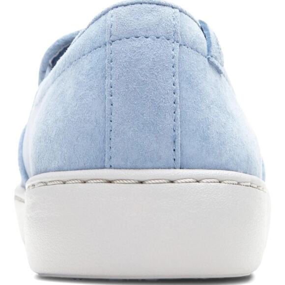 NWT women's Vionic Avery Pro Non-Slip Light Blue Suede shoes 7.5 - Picture 4 of 8